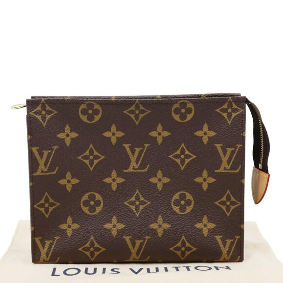 Louis Vuitton  Toiletry 19 Monogram Canvas Pouch Brown - Picture 3 of 14